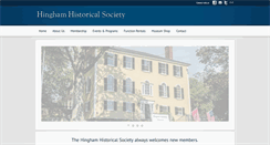 Desktop Screenshot of hinghamhistorical.org